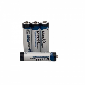 4 piezas de NI-MH bateria recargable de AAA 800MAH 1.2V