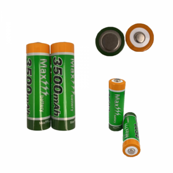 4 piezas de NI-MH bateria recargable de AA 3500MAH 1.2V