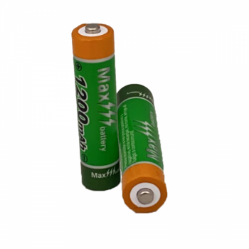 4 piezas de NI-MH bateria recargable de AAA  1200MAH 1.2V
